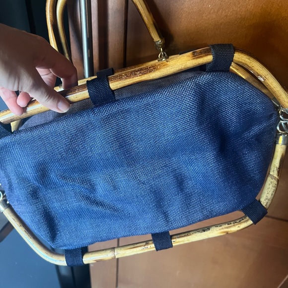 Vintage Pier Giorgio bag with bamboo - Picture 6 of 8